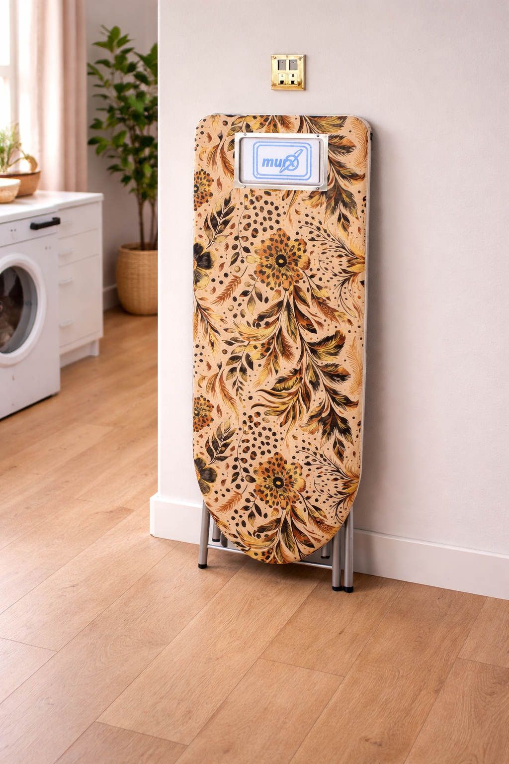 Foldable Ironing Board | Adjustable Height 2ft–3ft | Heat Resistant | 16–24 Inch